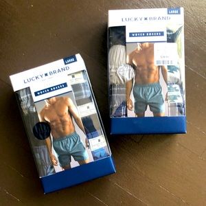 6 pairs Lucky Brand Large Boxer Briefs